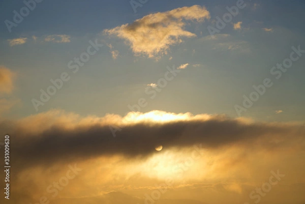Fototapeta clouds in the sky
