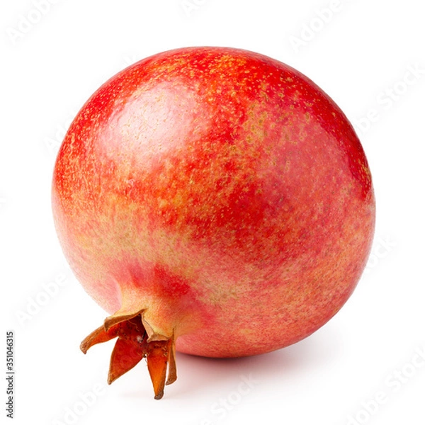 Obraz Pomegranate isolated on white