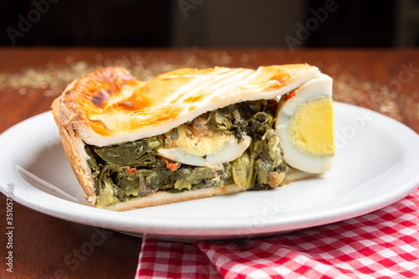 Obraz tarta de verdura