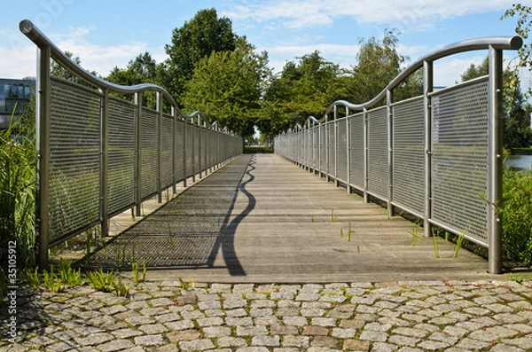 Obraz Fußgängerbrücke