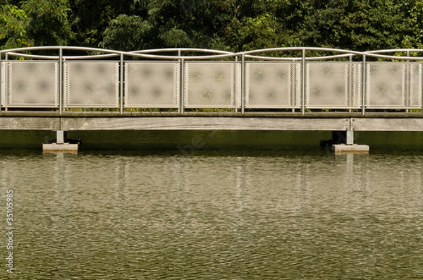 Obraz Brücke im Wasser