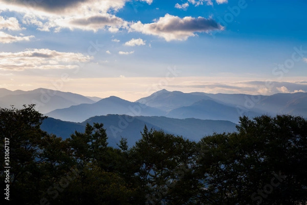 Obraz 津軽峠から望む