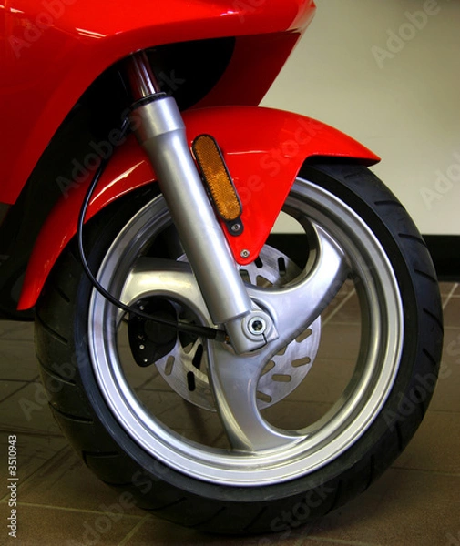 Obraz front wheel