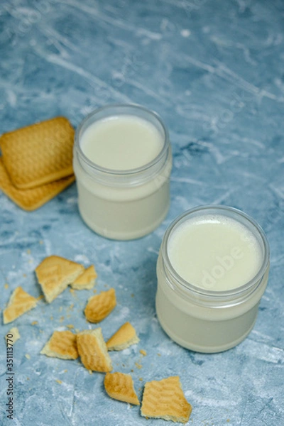 Obraz Oatmeal with Shortbread Cookies