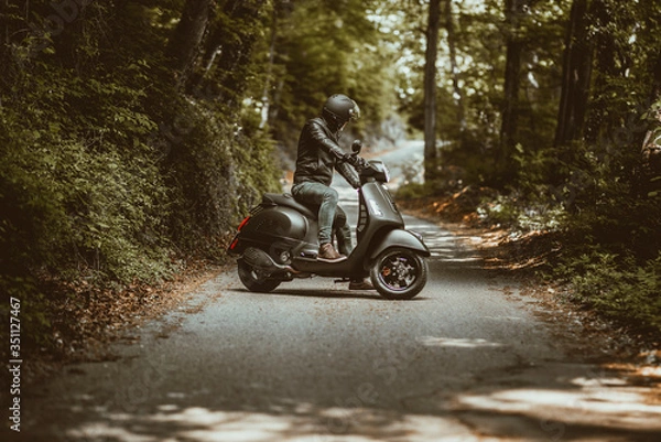 Obraz Scooter Ausfahrt