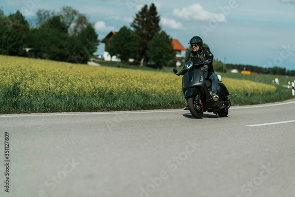 Obraz Motorroller Fahrt