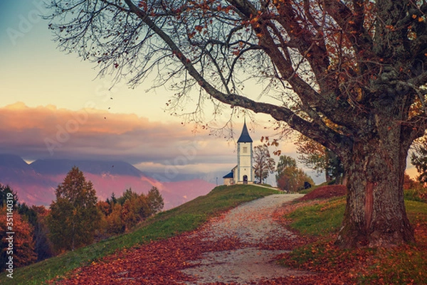 Obraz Church Jamnik, Slovenia