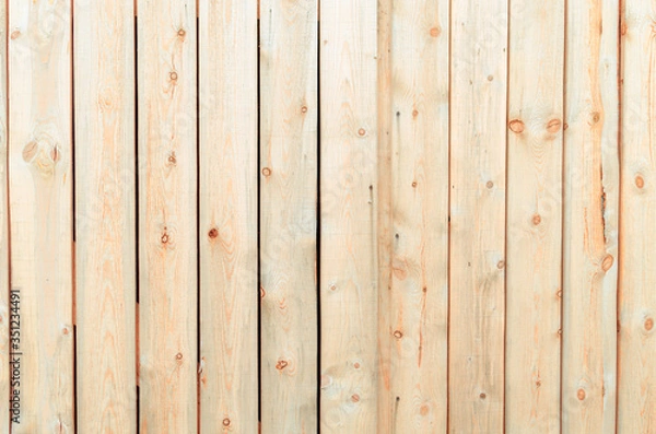 Obraz light natural wood texture background surface board with old pattern. rustic vintage timber.