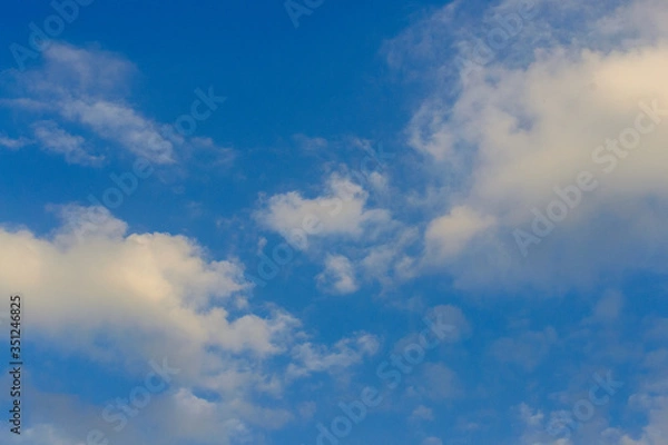 Obraz blue sky with clouds