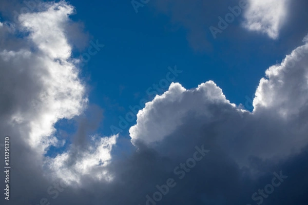 Fototapeta clouds in the sky