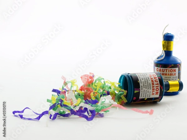 Fototapeta party poppers