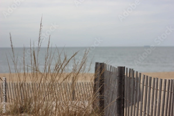 Obraz Quiet beach after summer ends