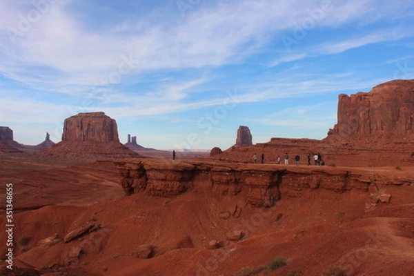 Obraz 西部劇でおなじみ　アメリカ屈指の絶景　モニュメントバレー