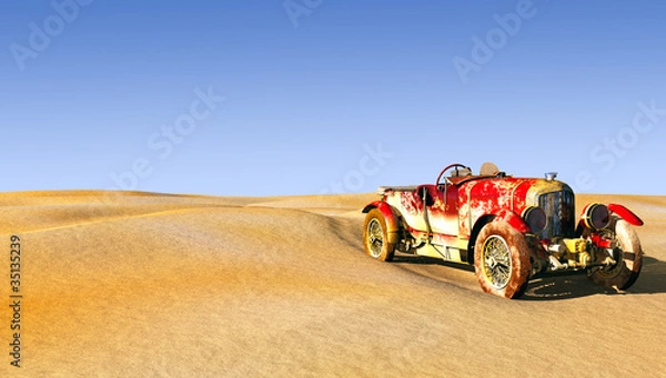 Obraz The ancient car