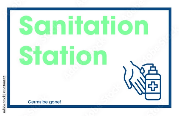 Obraz Sanitation Station 