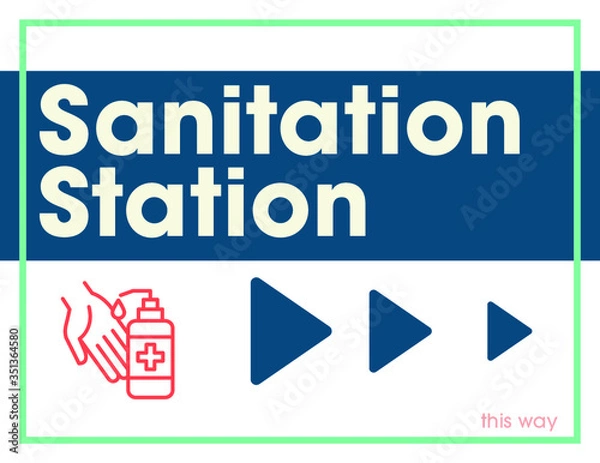 Obraz Sanitation Station (right) 