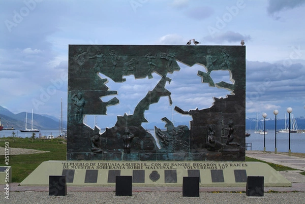 Obraz Pomnik Falklandów