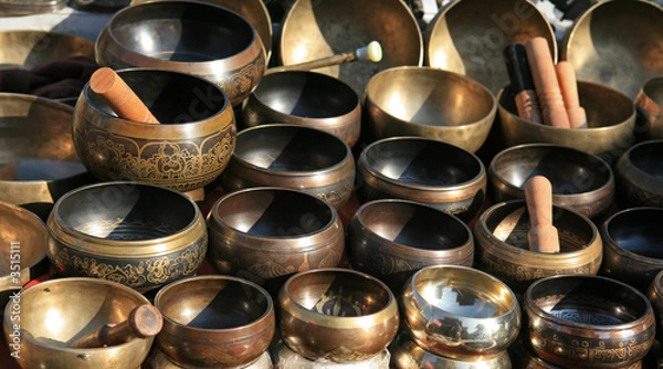 Obraz Singing bowls