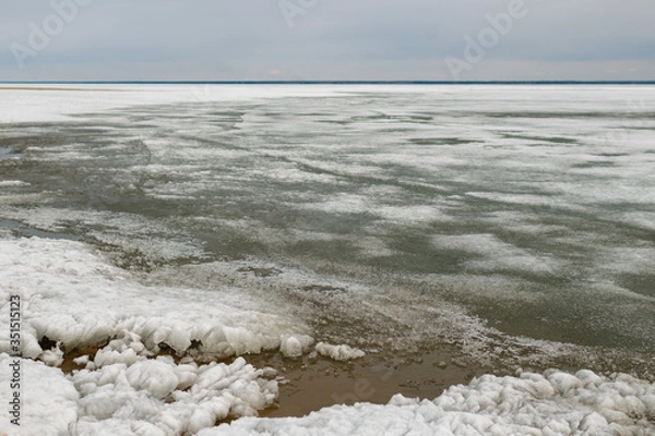 Obraz ice shore