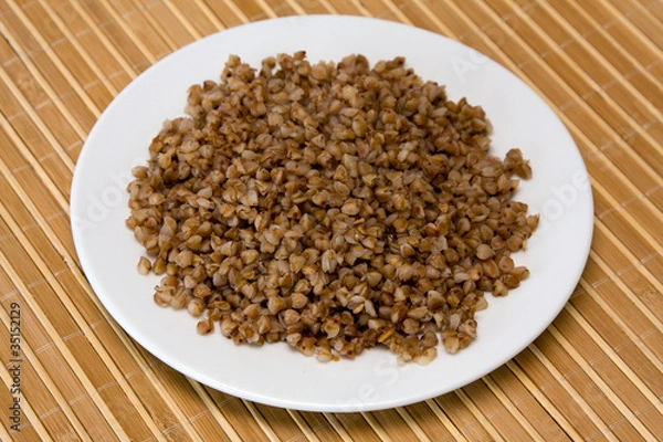 Fototapeta Buckwheat cereal