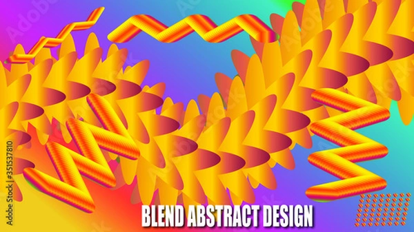 Obraz abstract background vector illustration