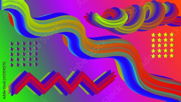 Obraz abstract colorful background