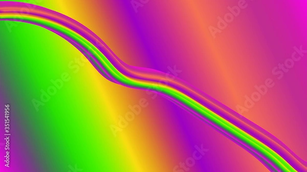 Obraz abstract colorful wave background