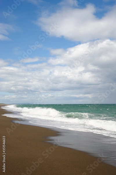 Fototapeta 北海道　オホーツク海　8217