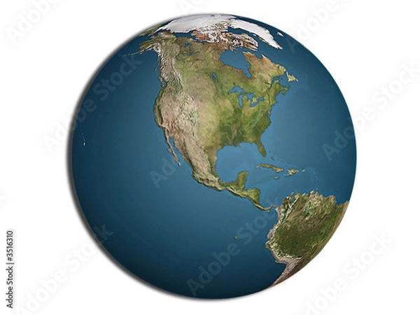 Obraz nord america