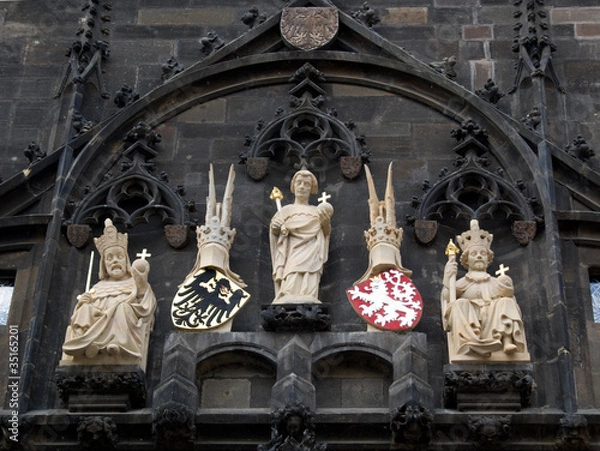 Obraz Estatuas blancas