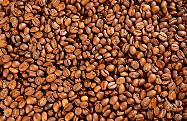 Obraz coffee beans background