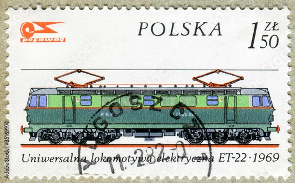 Fototapeta postage stamp