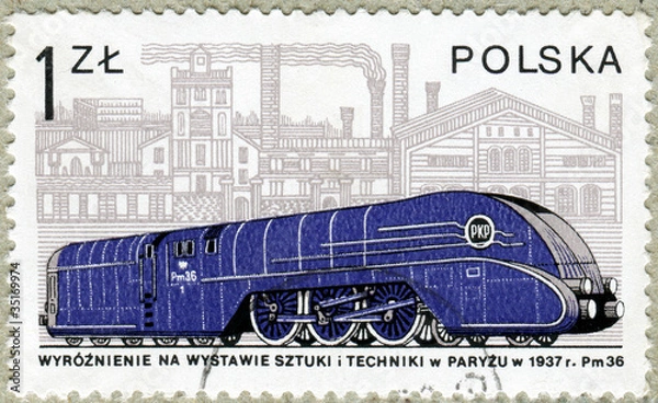 Fototapeta postage stamp
