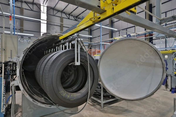 Obraz Tire retreading