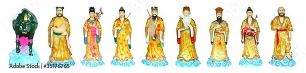 Obraz The Eight Immortals Isolated