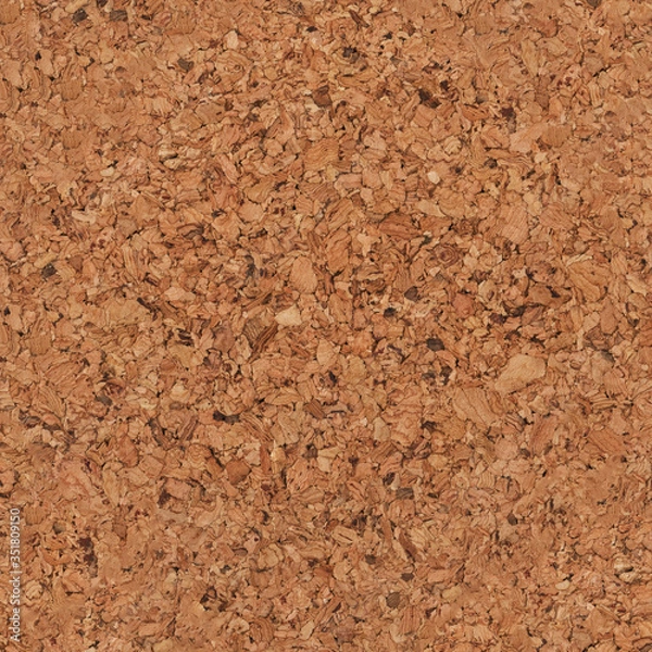 Fototapeta texture of cork natural color with oil finish