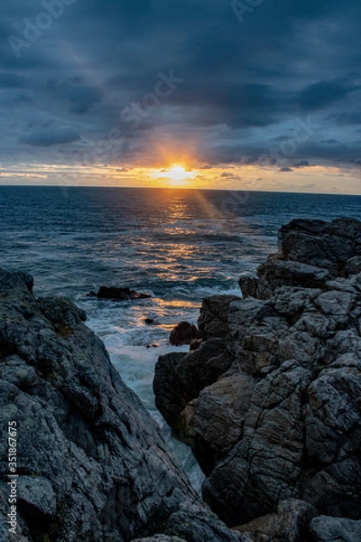 Obraz Couher de soleil, Le Croisic 