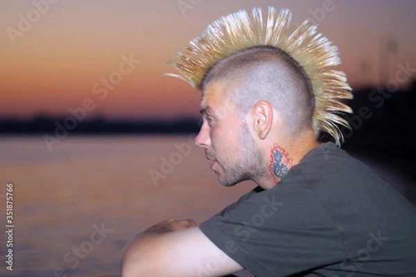 Fototapeta punk