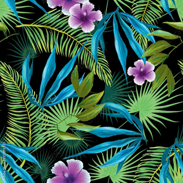 Obraz seamless pattern with flowers