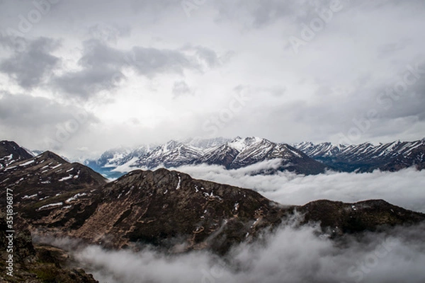 Obraz Springtime at high altitude in Alaska.