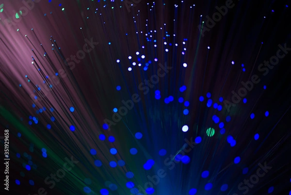 Obraz Neon light in the dark