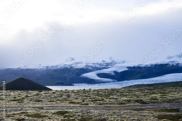 Obraz Nature view in Iceland. Mountain view with no people around.