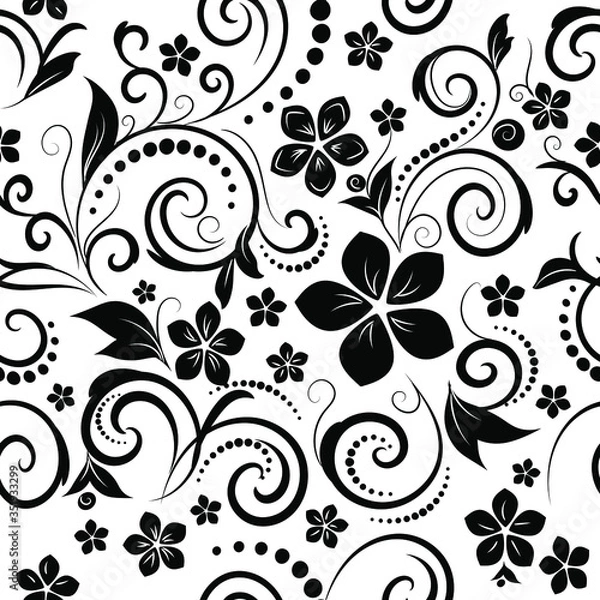 Obraz seamless floral pattern