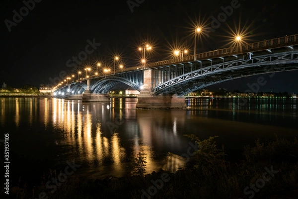 Obraz Theodor Heus Brücke Mainz