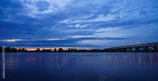 Obraz bridge over the river