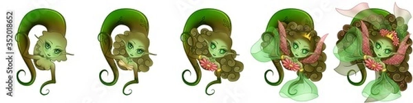 Obraz Heart elemental evolution