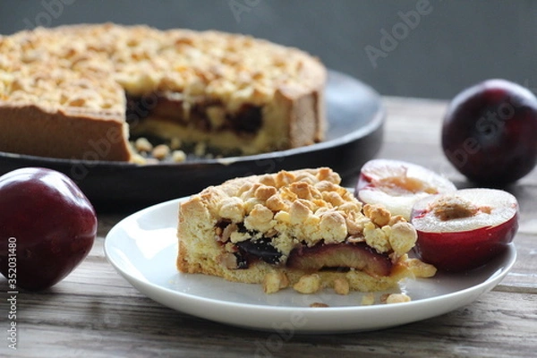 Obraz baked apple pie