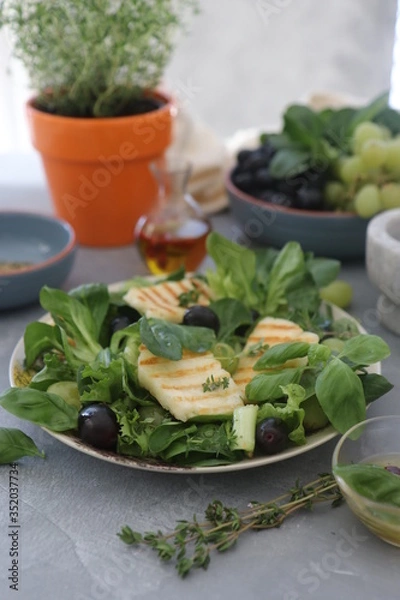 Obraz spinach salad
