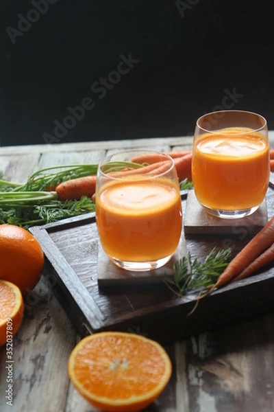 Obraz fresh orange juice