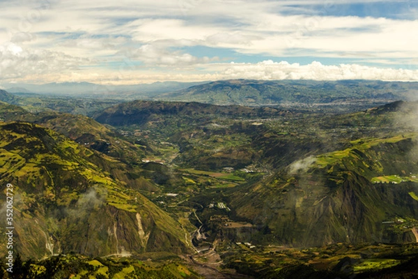 Obraz Patate Valley In Ecuador